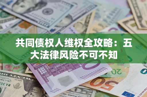 北京共同债权人维权全攻略：五大法律风险不可不知