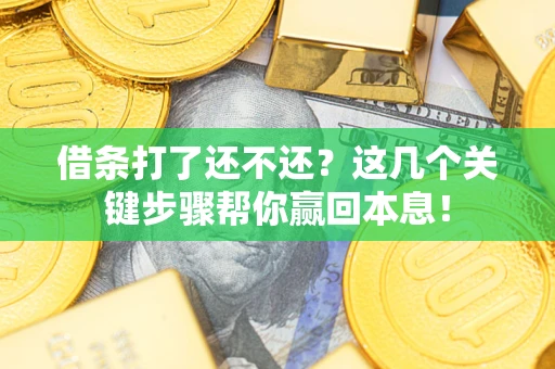 北京借条打了还不还？这几个关键步骤帮你赢回本息！
