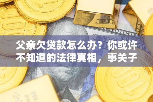 北京父亲欠贷款怎么办？你或许不知道的法律真相，事关子女未来