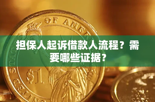 北京担保人起诉借款人流程?需要哪些证据? 北京担保人起诉借款人流程?需要哪些证据?