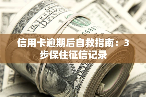 北京信用卡逾期后自救指南：3步保住征信记录